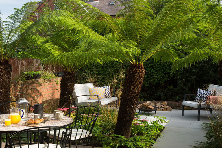 戶外客廳設計–如何在植物花園中創造完美的生活空間（下）