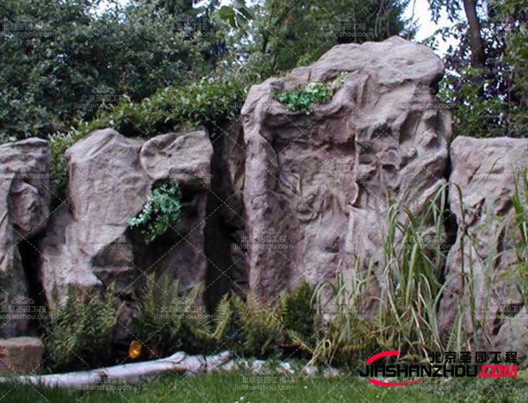 塑石假山可以增加并為人們帶來多的美感和創造力的激發