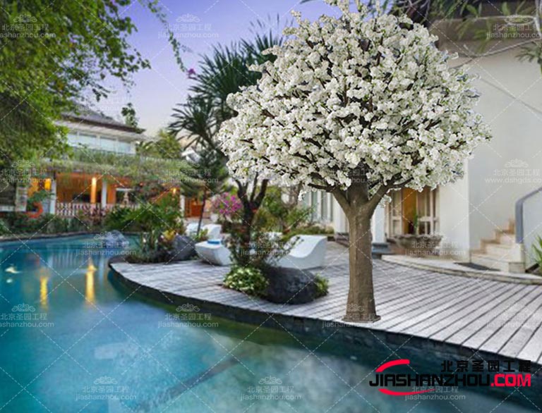 園林造景中仿真樹仿真假樹的魅力從何而來 綠色環保 設計美