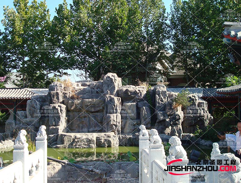 河北水泥假山廠家 案例眾多形勢多姿多彩