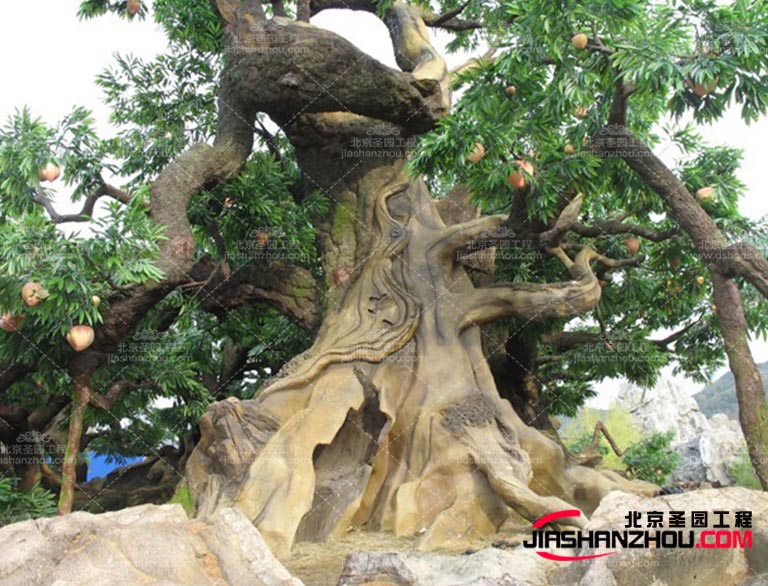 仿真樹藝術(shù)神 山西太原古仿真樹施工