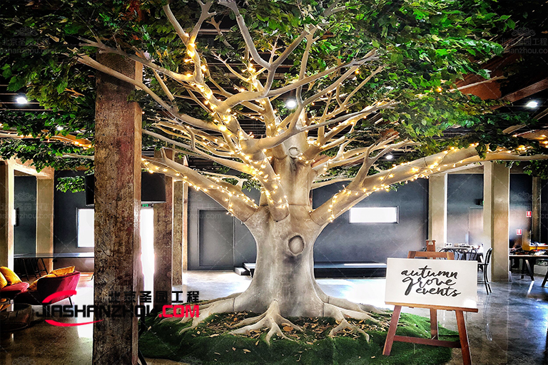 河北唐山假樹(shù)仿真樹(shù)制作案例 源頭工廠 全國(guó)施工