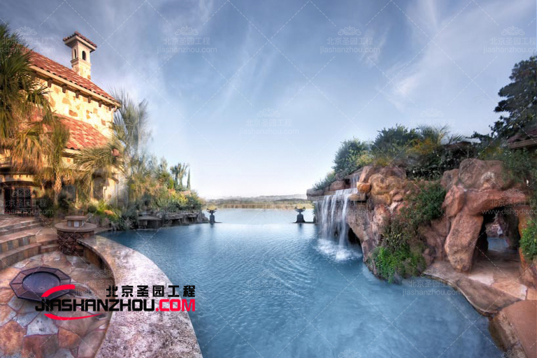 海口塑石假山應用場景 打造理想樂園的重要法寶