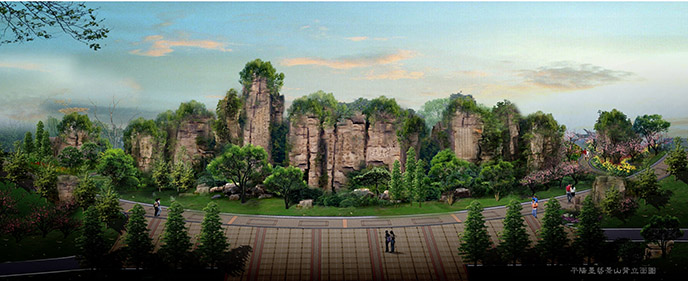 塑石假山.jpg 塑石假山