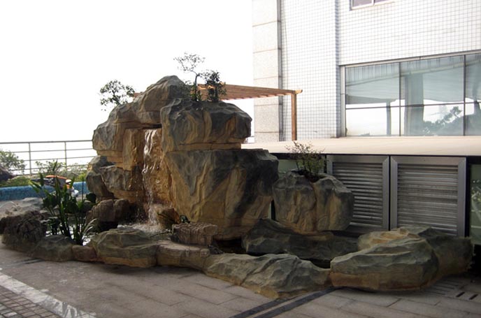 塑石假山施工圖.jpg 塑石假山施工圖