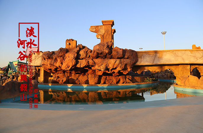 塑石假山制作.jpg 塑石假山制作