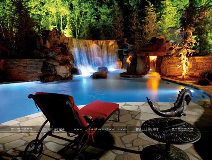 水泥假山.jpg 水泥假山