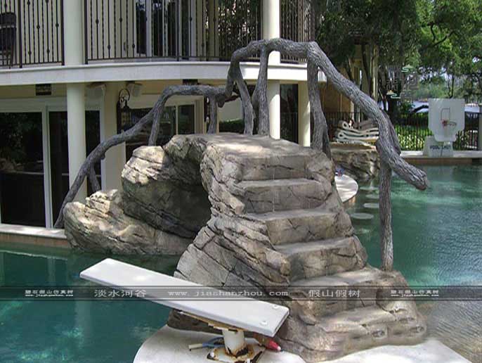 水泥假山.jpg 水泥假山