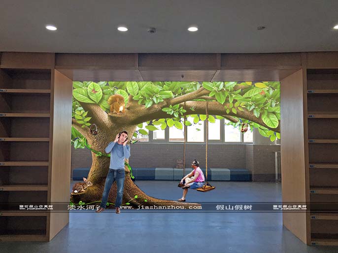 仿真樹裝飾效果圖.jpg 仿真樹裝飾效果圖