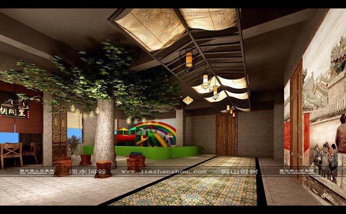 仿真樹裝飾效果圖.jpg 仿真樹裝飾效果圖