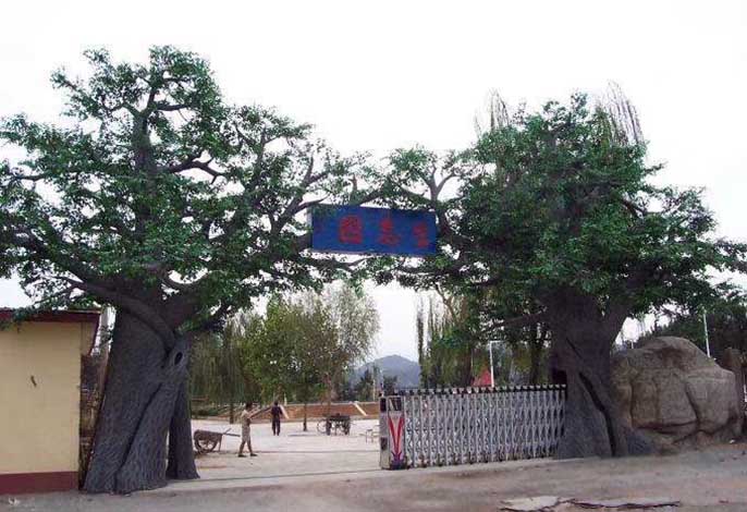 仿真樹大門.jpg 仿真樹大門