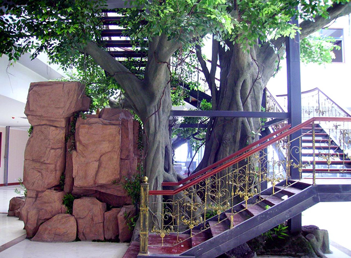 水泥假山假樹(shù).jpg 水泥假山假樹(shù)