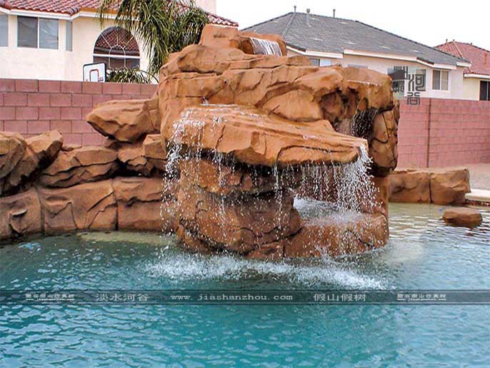 水泥假山.jpg 水泥假山