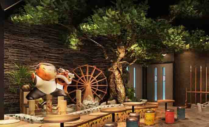 仿真樹裝飾效果圖.jpg 仿真樹裝飾效果圖