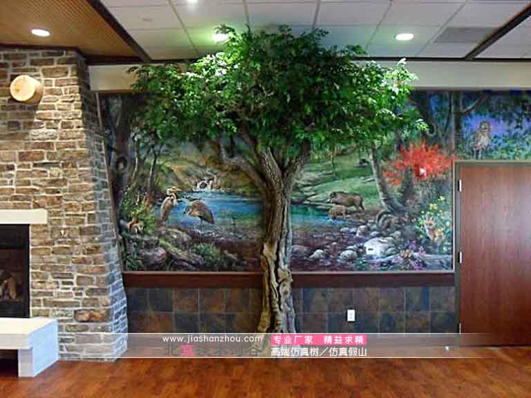 西單假樹浮雕.jpg 西單假樹浮雕