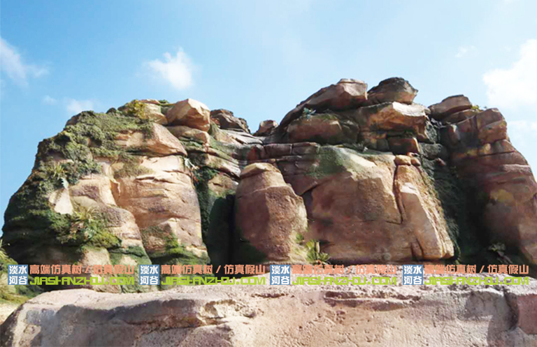 水泥假山.jpg 水泥假山