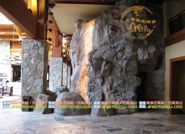 水泥假山.jpg 水泥假山