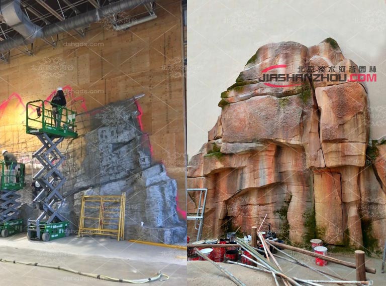 人造假山.jpg 人造假山