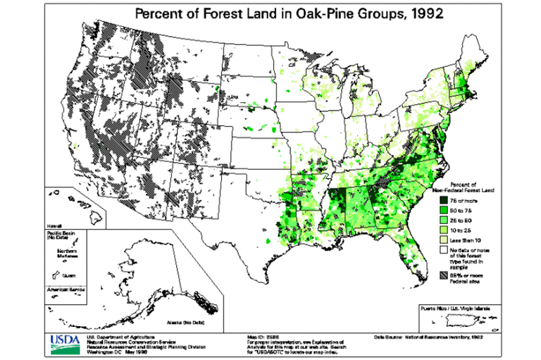 橡樹類型地圖.jpg 橡樹類型地圖