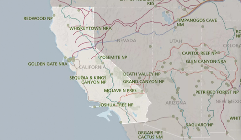 加利福尼亞的國家公園服務公園.jpg 加利福尼亞的國家公園服務公園