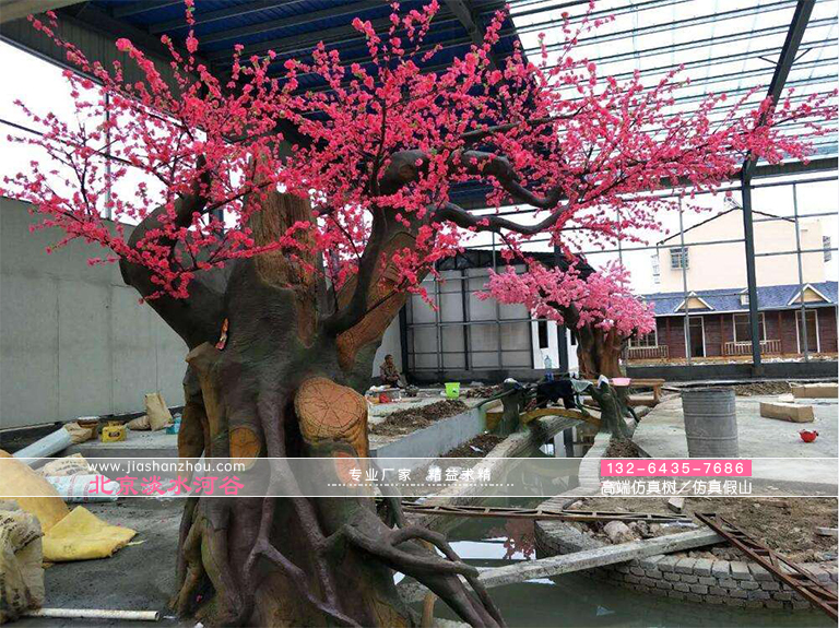 仿真梅花樹.jpg 仿真梅花樹