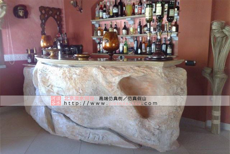 仿真樹吧臺(tái)