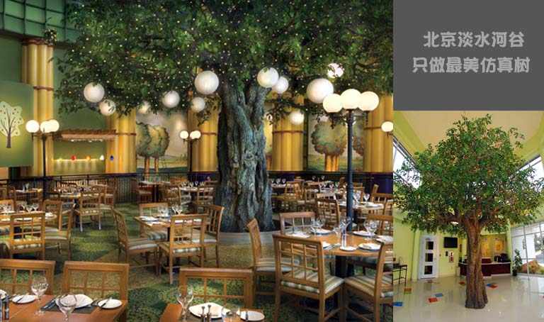 大廳假樹圖片.jpg 大廳假樹圖片