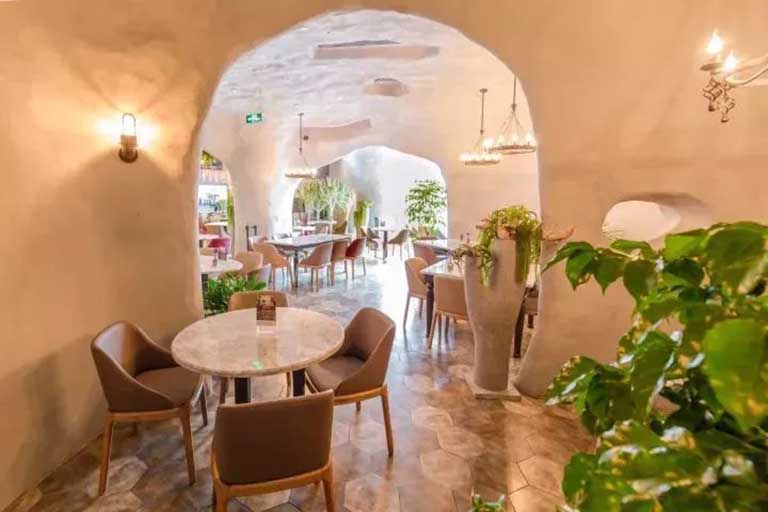 洞穴咖啡廳設計