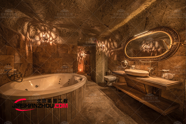 洞穴酒店衛浴.jpg 洞穴酒店衛浴