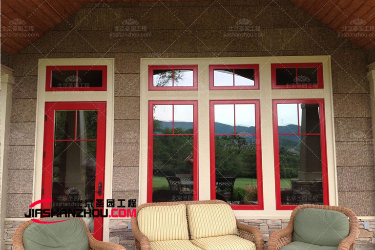 仿真樹(shù)皮屋