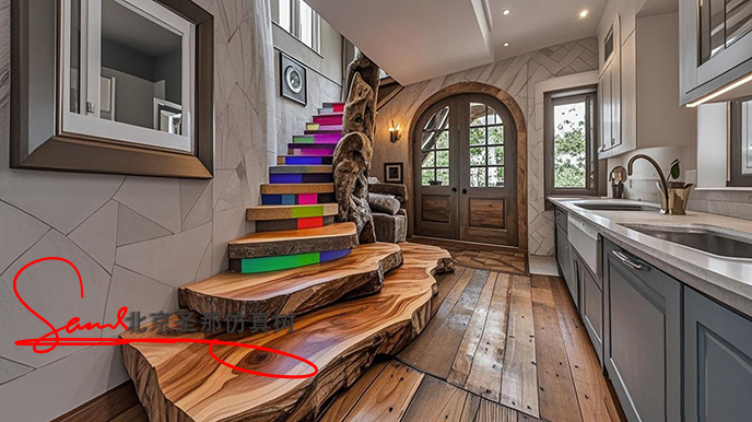 水泥仿木臺(tái)階.jpeg 水泥仿木臺(tái)階