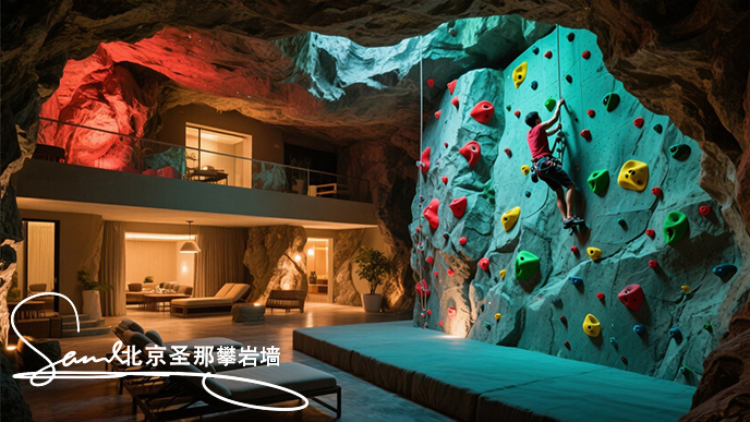 攀巖假山