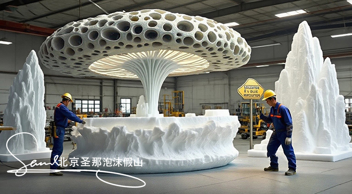 泡沫假山.jpeg 泡沫假山