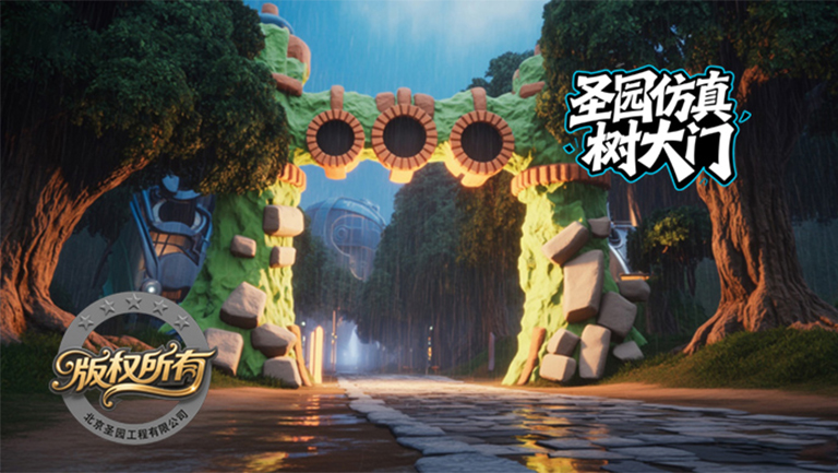 水泥假山.jpg 水泥假山