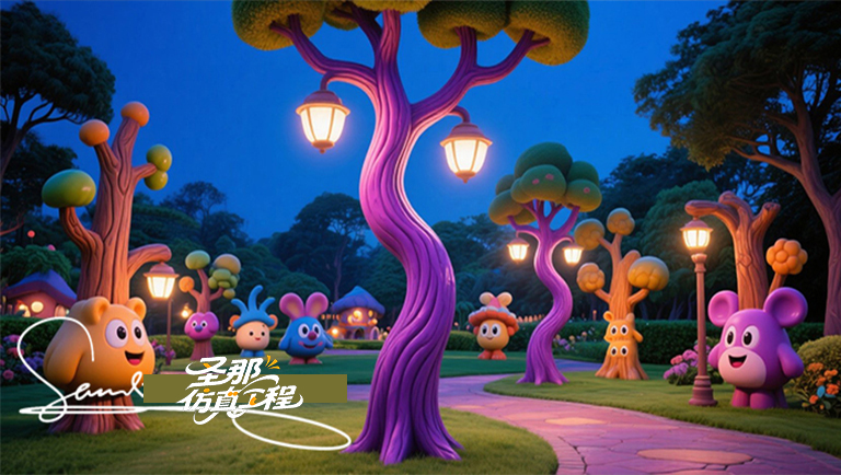 卡通燈桿.jpg 卡通燈桿