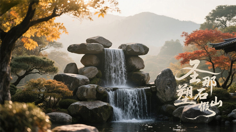 水泥假山.jpg 水泥假山