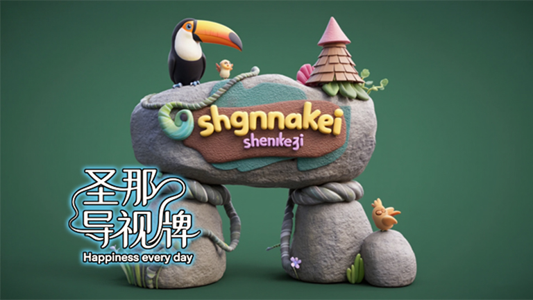 水泥仿木標識牌